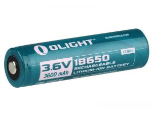 Batéria Olight 18650 – nabíjateľná 3600 mAh 3,6V