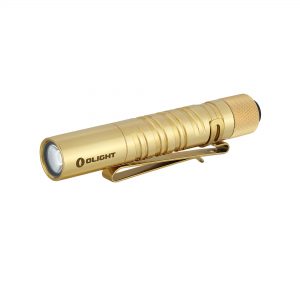 LED baterka Olight I3T EOS 180 lm – Brass limitovaná edícia