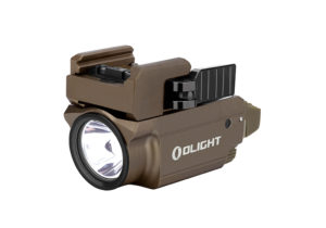 Svetlo na zbraň OLIGHT BALDR RL mini 600 lm  Desert Tan – červený laser
